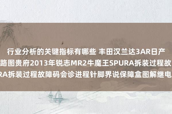 行业分析的关键指标有哪些 丰田汉兰达3AR日产途乐Y60维修手册电路图贵府2013年锐志MR2牛魔王SPURA拆装过程故障码会诊进程针脚界说保障盒图解继电器图解线束走